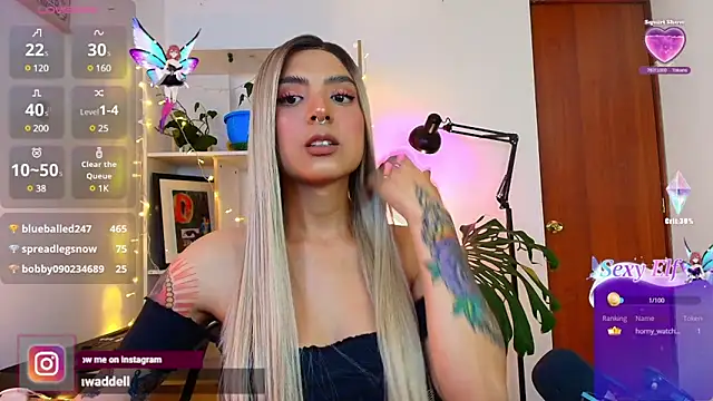 Yeriawaddell  online show from 01.31.25