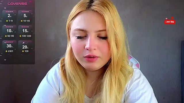 shy blondiee online show from 03.14.25