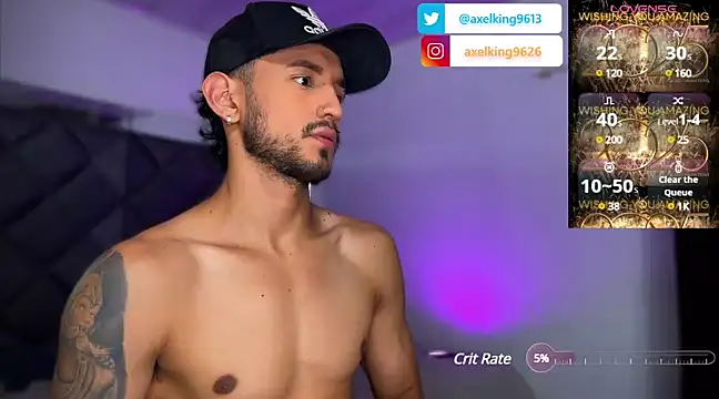 AxelKing1326 online show from 01.03.25