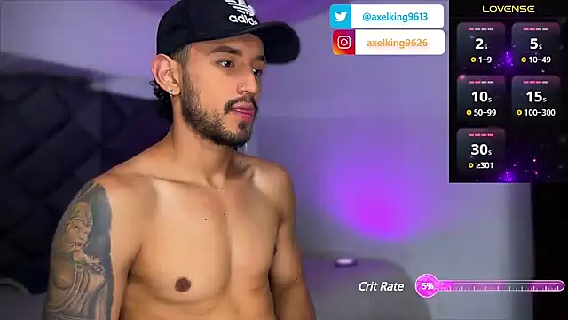 AxelKing1326 online show from 01.10.25