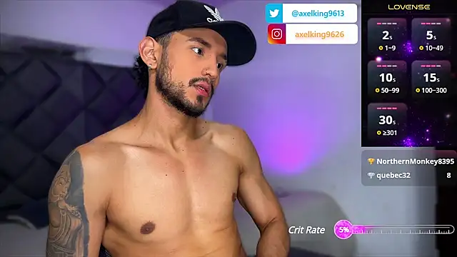 AxelKing1326 online show from 01.11.25