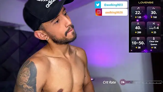 AxelKing1326 online show from 01.12.25