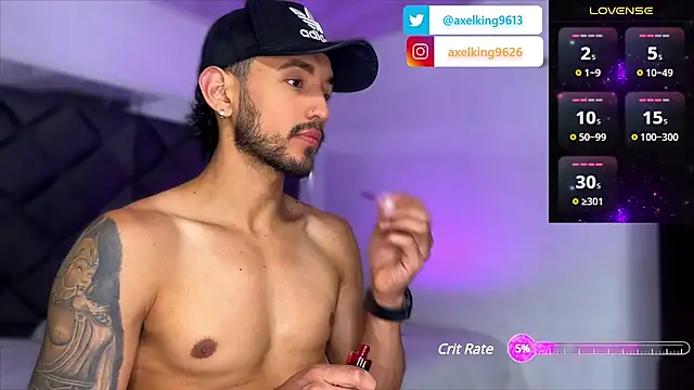 AxelKing1326 online show from 01.20.25