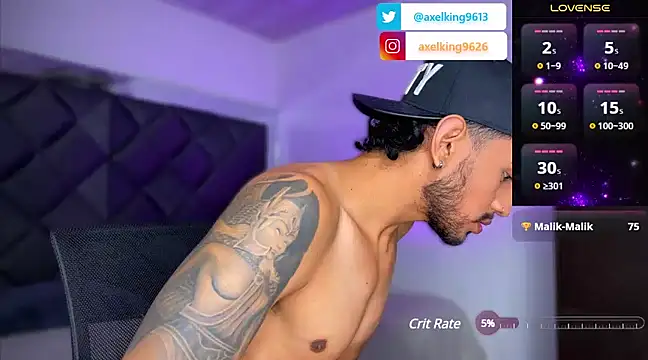 AxelKing1326 online show from 02.12.25