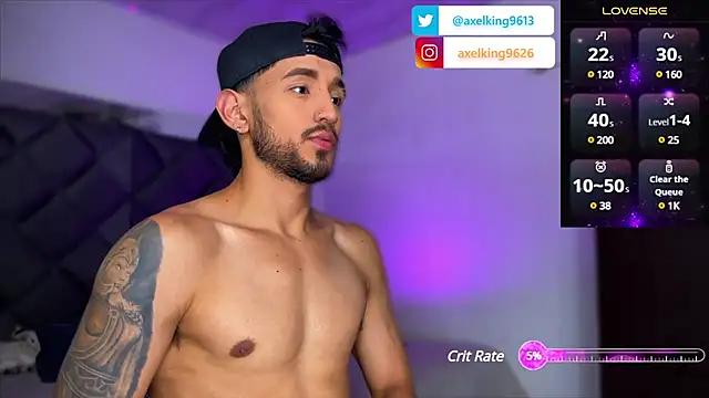 AxelKing1326 online show from 02.18.25