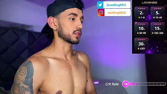 AxelKing1326 online show from 02.19.25