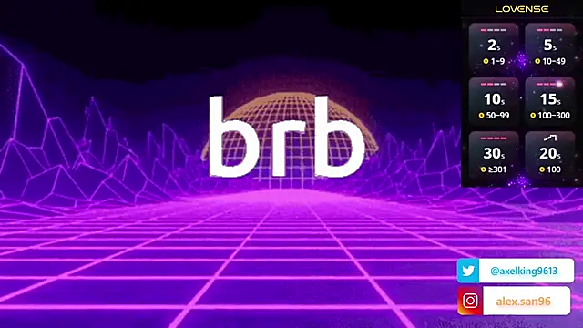 AxelKing1326 online show from 09.15.25