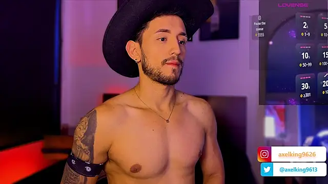 AxelKing1326 online show from 02.17.26