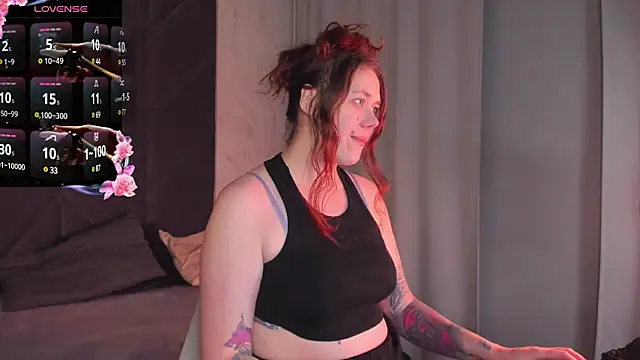 Snapshot of SophiePure chatting on 02.03.25 SophiePure online show from 02.03.25
