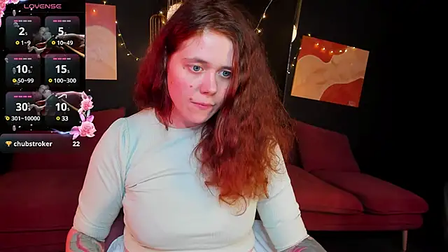 Snapshot of SophiePure chatting on 02.25.25 SophiePure online show from 02.25.25