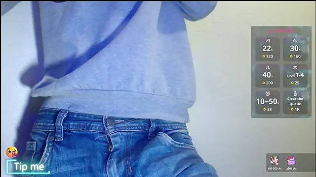 GrayHornyX online show from 03.29.26