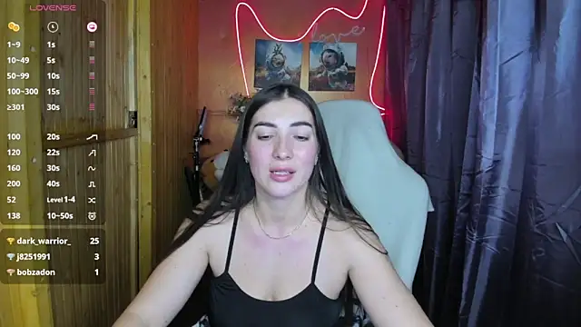 Fiery Brunette  online show from 12.30.24