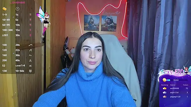 Fiery Brunette  online show from 02.08.25