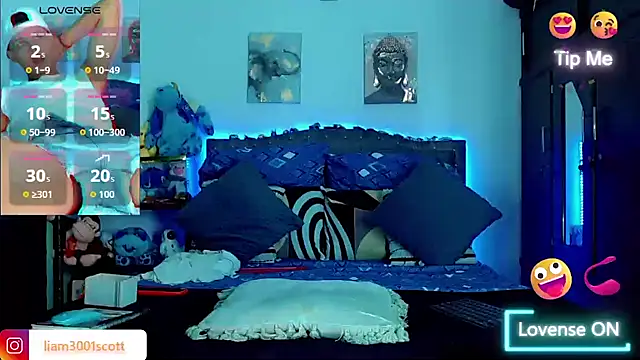 Liamscott  online show from 11.11.25