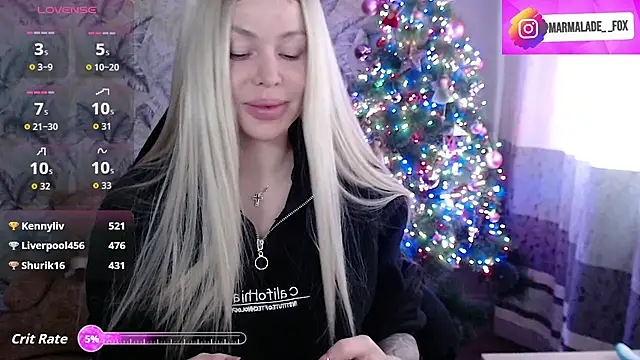 Marmalade Fox online show from 12.19.25