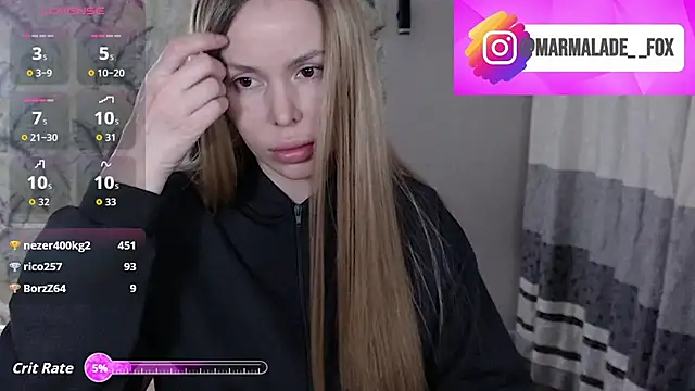 Snapshot of Marmalade_Fox chatting on 04.12.26 Marmalade Fox online show from 04.12.26