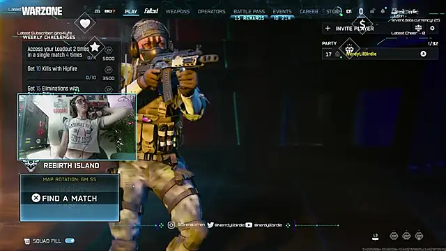 Nerdylilbirdie online show from 01.09.26