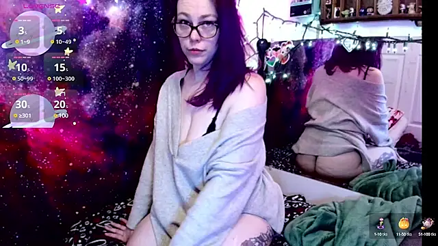 Snapshot of EverlyEster chatting on 02.26.25 EverlyEster online show from 02.26.25