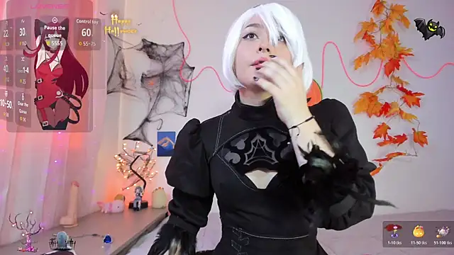 Snapshot of Ahri_howl_sweet chatting on 10.29.25 Ahri howl sweet online show from 10.29.25