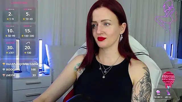 Snapshot of ElisaJane chatting on 01.25.25 ElisaJane online show from 01.25.25