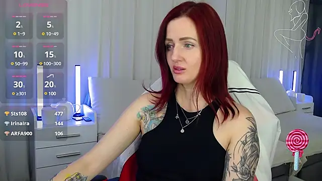 Snapshot of ElisaJane chatting on 02.01.25 ElisaJane online show from 02.01.25