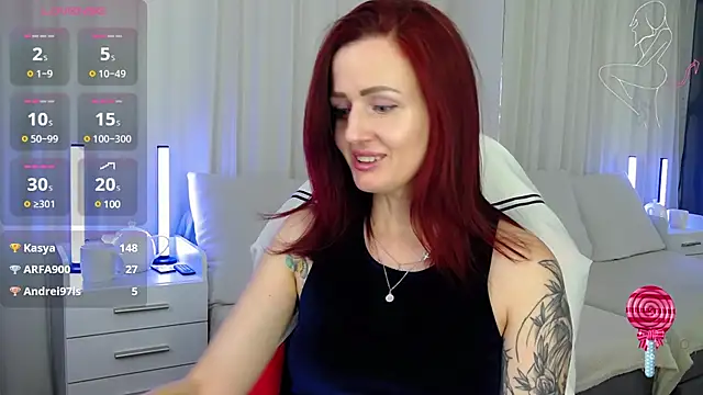Snapshot of ElisaJane chatting on 02.01.25 ElisaJane online show from 02.01.25