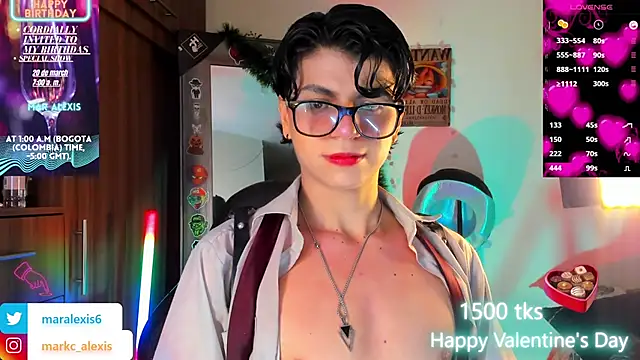 Snapshot of marckalexis chatting on 02.15.26 marckalexis online show from 02.15.26