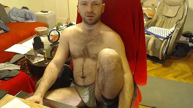 RealManHaveHairy online show from 03.13.25