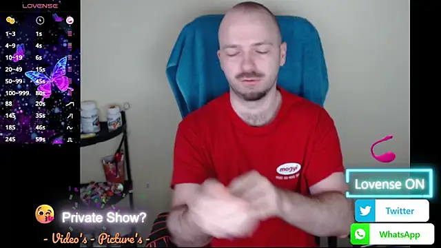 RealManHaveHairy online show from 02.22.26