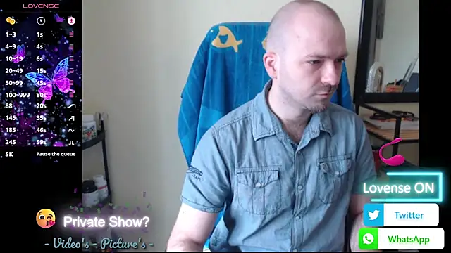 RealManHaveHairy online show from 04.09.26