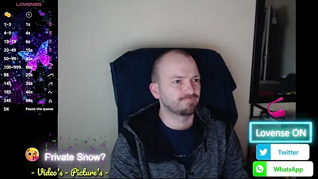 Snapshot of RealManHaveHairy chatting on 05.18.26 RealManHaveHairy online show from 05.18.26