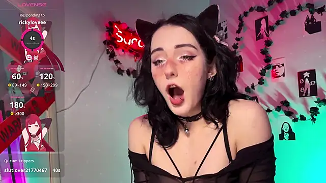 Alice Succuby online show from 12.13.25