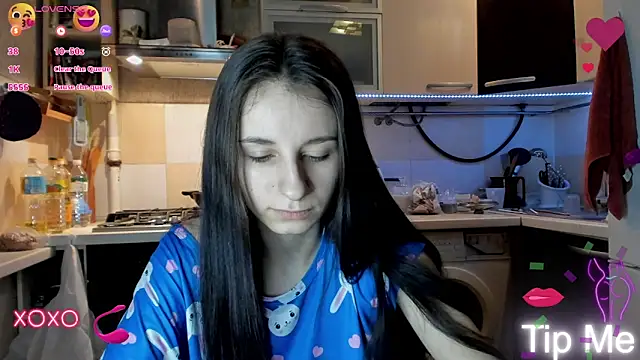 Snapshot of _Nika_Kik chatting on 03.01.25  Nika Kik online show from 03.01.25