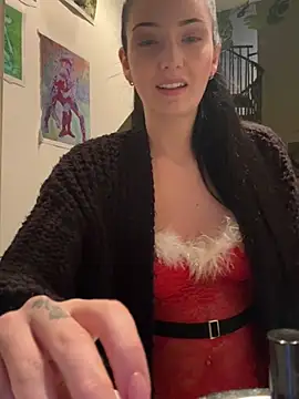 Snapshot of Sugarlina chatting on 12.22.24 Sugarlina online show from 12.22.24