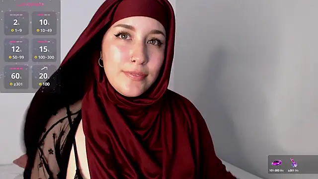 Snapshot of Dalila_bashar chatting on 03.18.25 Dalila bashar online show from 03.18.25