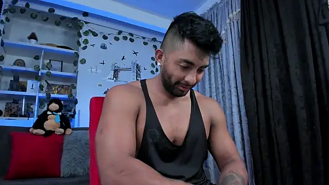 Couple muscle1 online show from 09.08.25