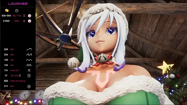 ElfieLove online show from 12.28.24