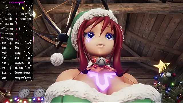 ElfieLove online show from 12.18.25