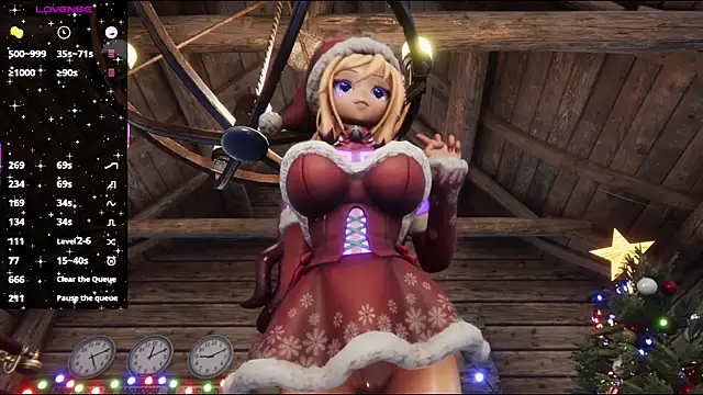 ElfieLove online show from 12.19.25