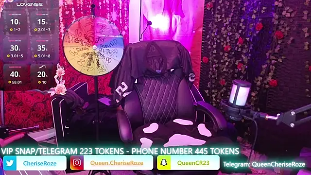cheriserozequeen online show from 09.17.25