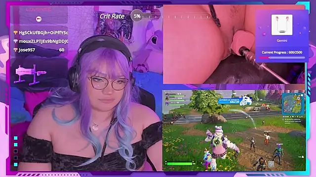 Snapshot of MegariaB chatting on 12.02.24 MegariaB online show from 12.02.24