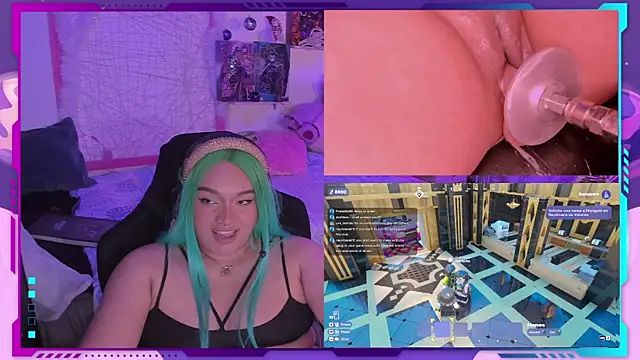 Snapshot of MegariaB chatting on 12.28.24 MegariaB online show from 12.28.24