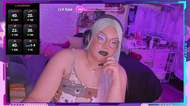 Snapshot of MegariaB chatting on 01.14.25 MegariaB online show from 01.14.25