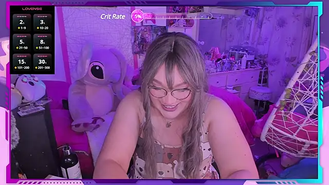 Snapshot of MegariaB chatting on 03.01.25 MegariaB online show from 03.01.25