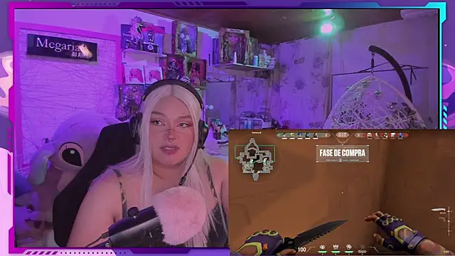 Snapshot of MegariaB chatting on 09.15.25 MegariaB online show from 09.15.25