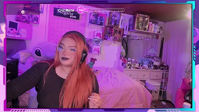 Snapshot of MegariaB chatting on 11.08.25 MegariaB online show from 11.08.25