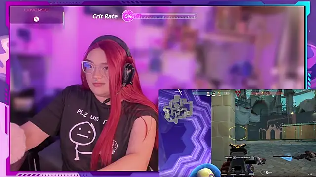 Snapshot of MegariaB chatting on 11.30.25 MegariaB online show from 11.30.25