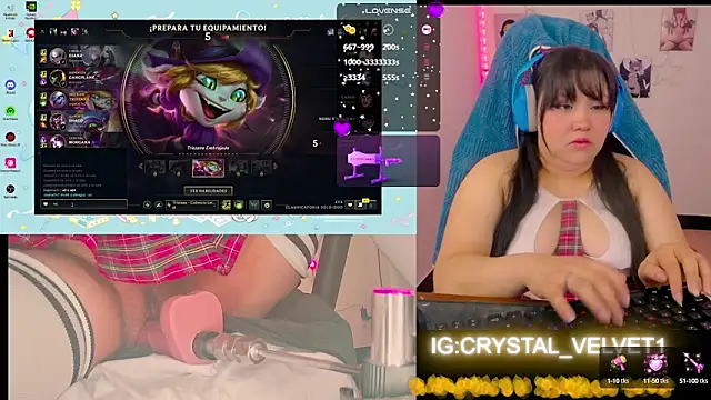 crystal7u7 online show from 09.11.25