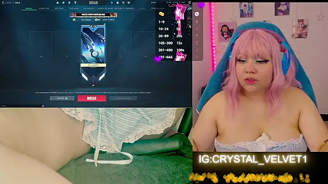 crystal7u7 online show from 09.19.25