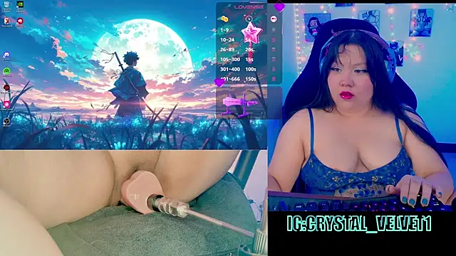 crystal7u7 online show from 09.20.25